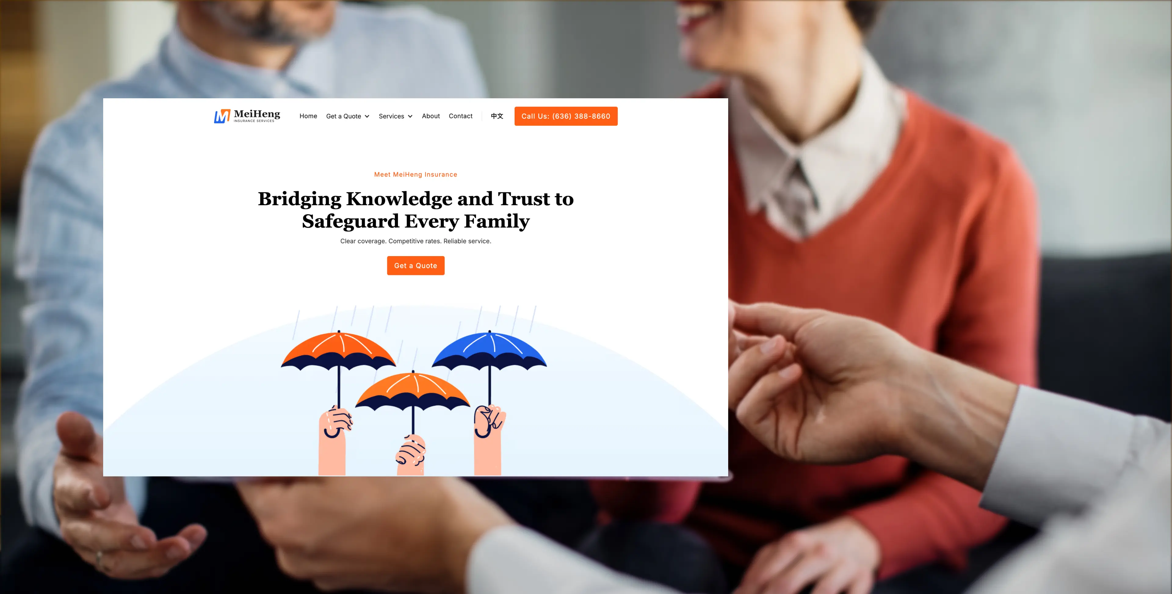 Meiheng usa insurance web